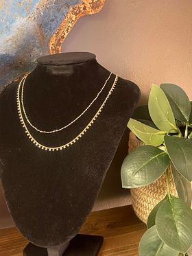 Rounded Out Layered Necklace