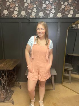 Keeping It Peachy Romper