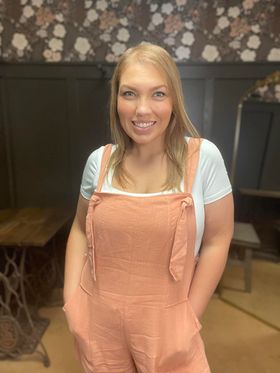 Keeping It Peachy Romper