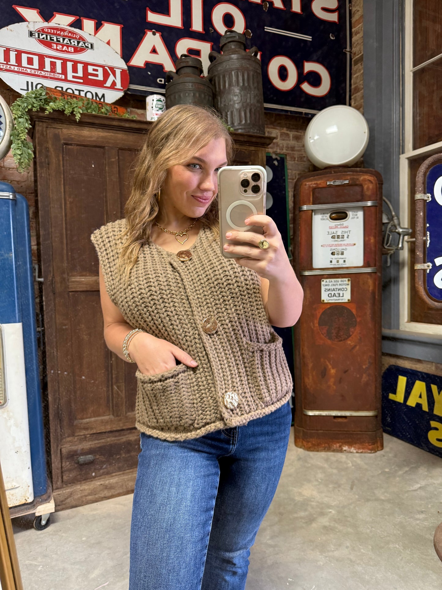 Double Take Sweater Top