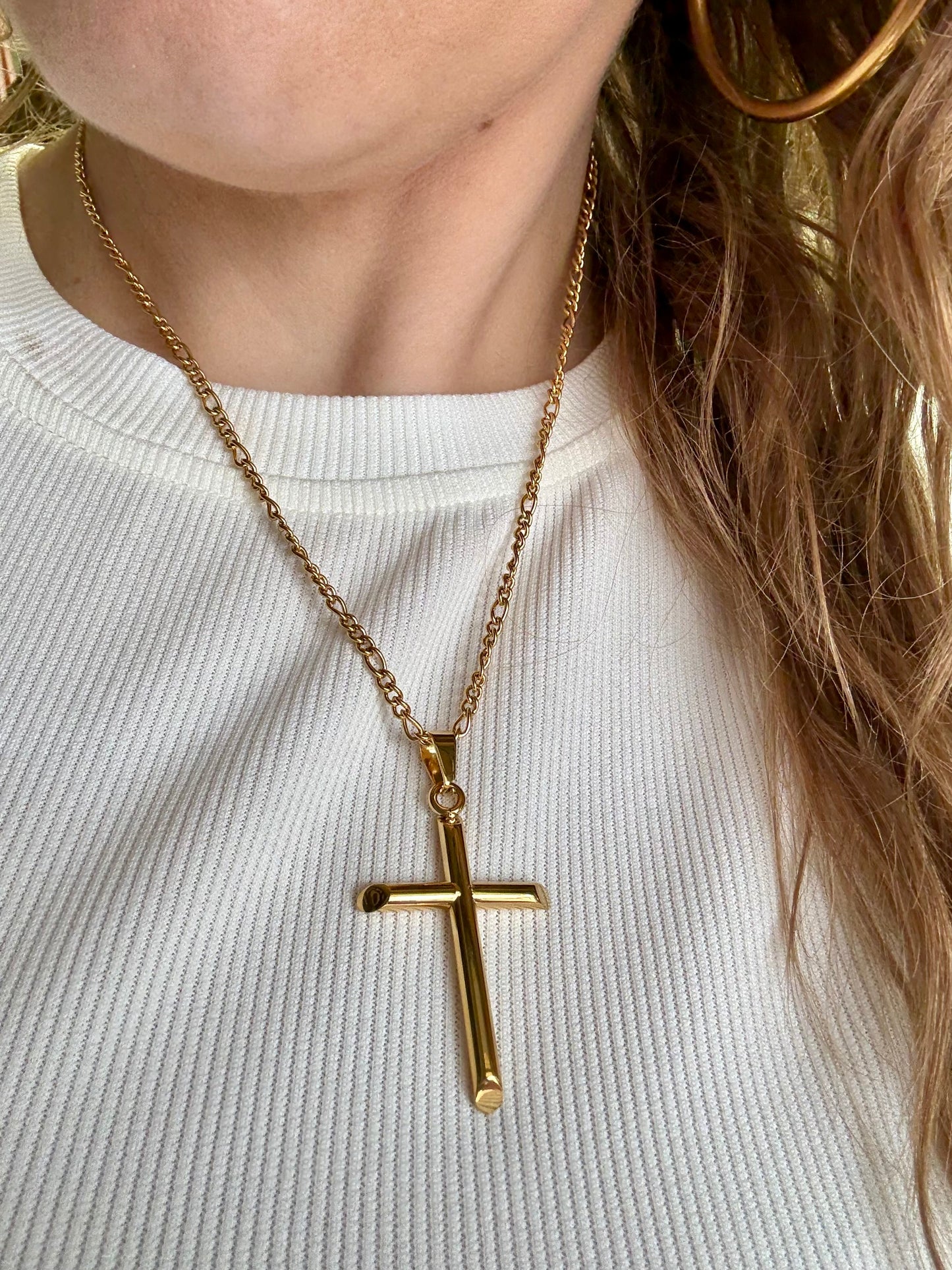 Cross Necklace- water resistant
