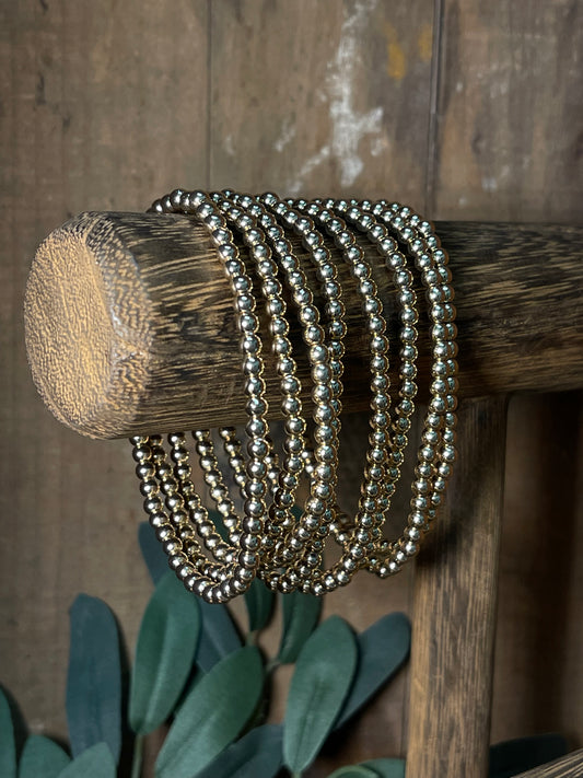 Small Gold Bead