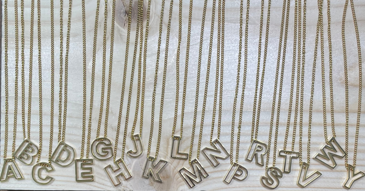 Open Letter Necklace