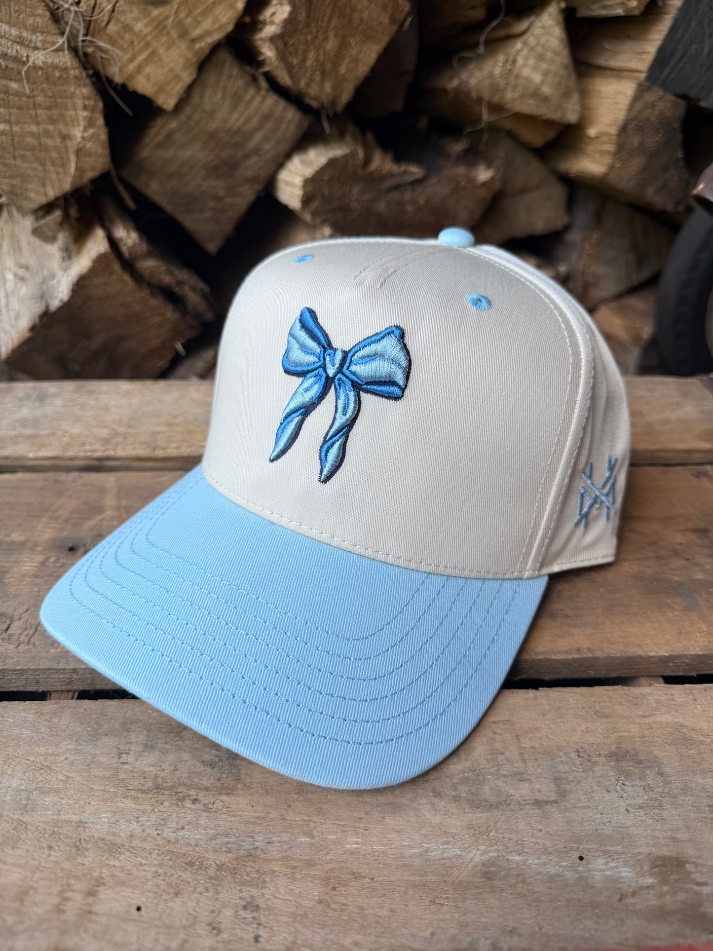 Blue Bow Hat
